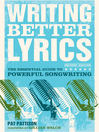 Writing Better Lyrics (eBook)